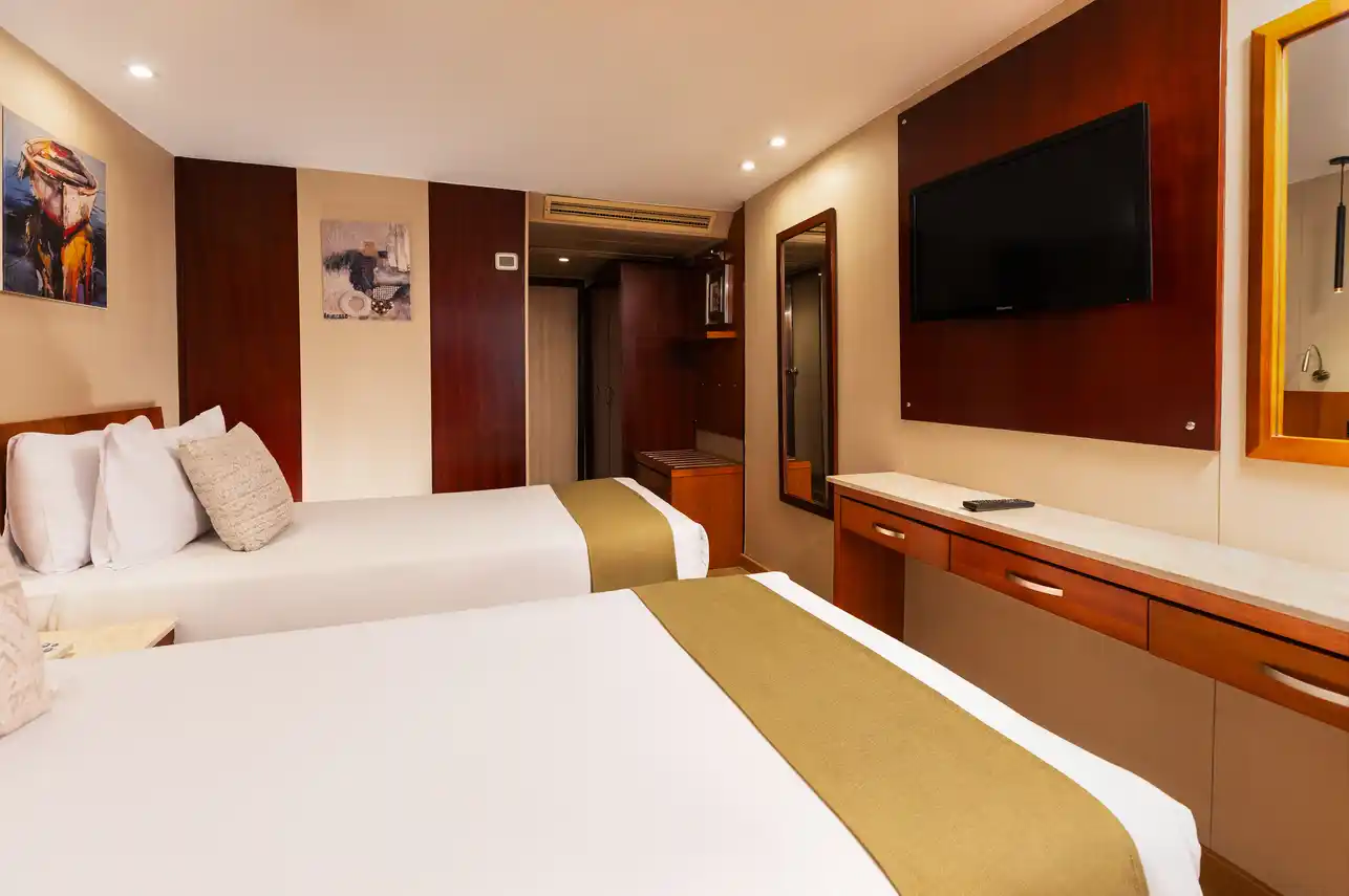 Cabin aboard the MS Alma Nile Cruise Nile cruise